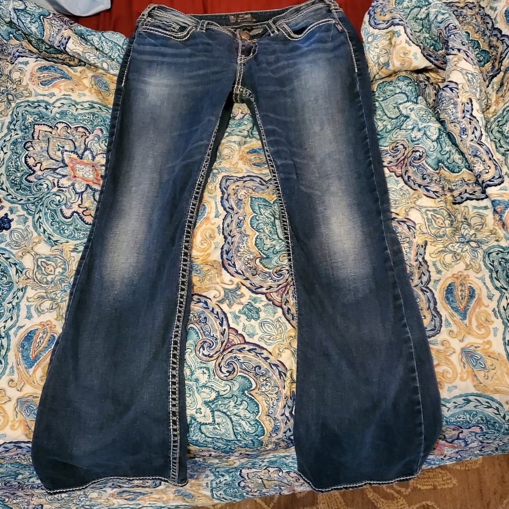 silver jeans x2